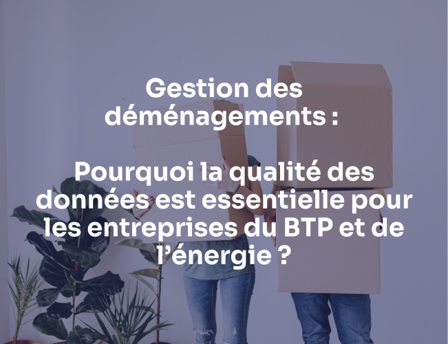 qualité des données BTP et énergie