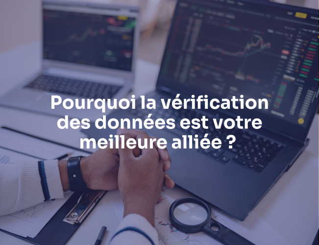 Vérification des données